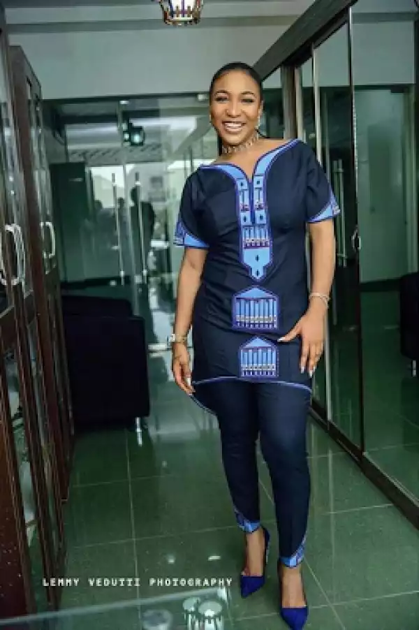 Actress Tonto Dike Looks Lovely In This Native Attire